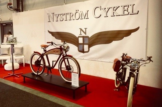 Swedish Bicycle Fair in Stockholm Nyström Cykel